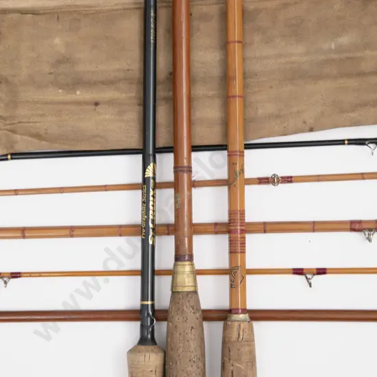 Vintage Sealey 3 Piece Split Cane Fly Rod