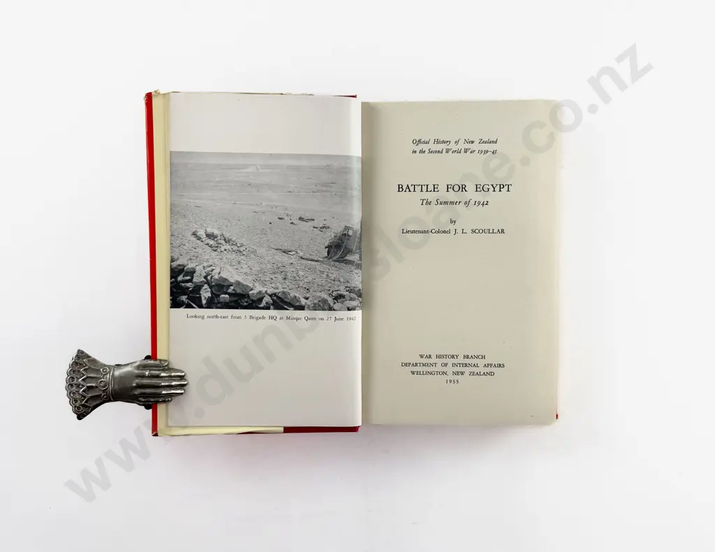 Scoullar Lieutenant-Colonel J L - Battle For Egypt The Summer of 1942 Image 1++
