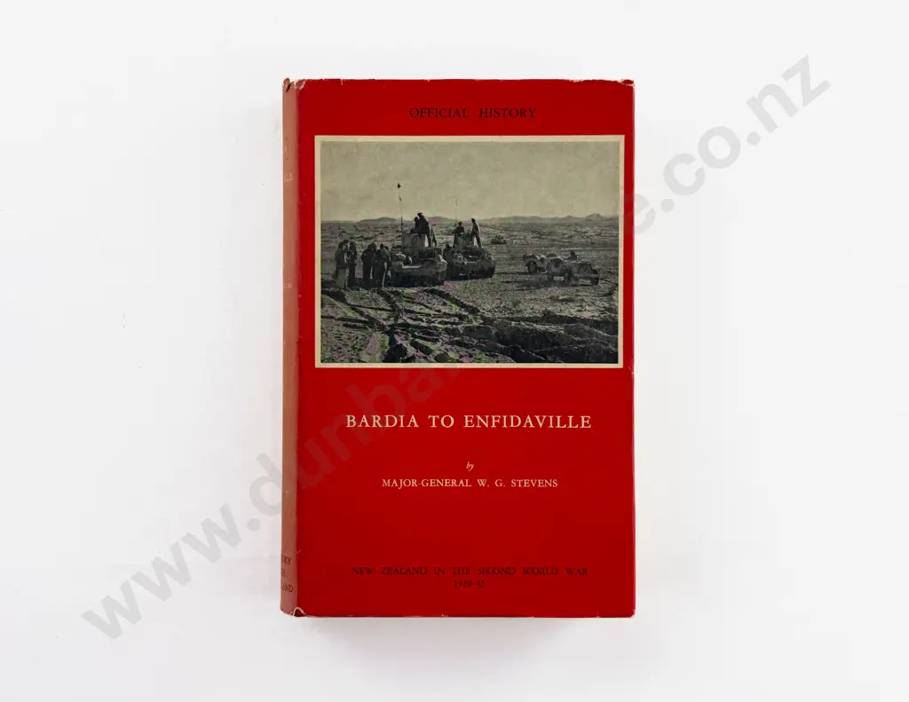 Stevens Major-General W G - Bardia to Enfidaville Image 1++