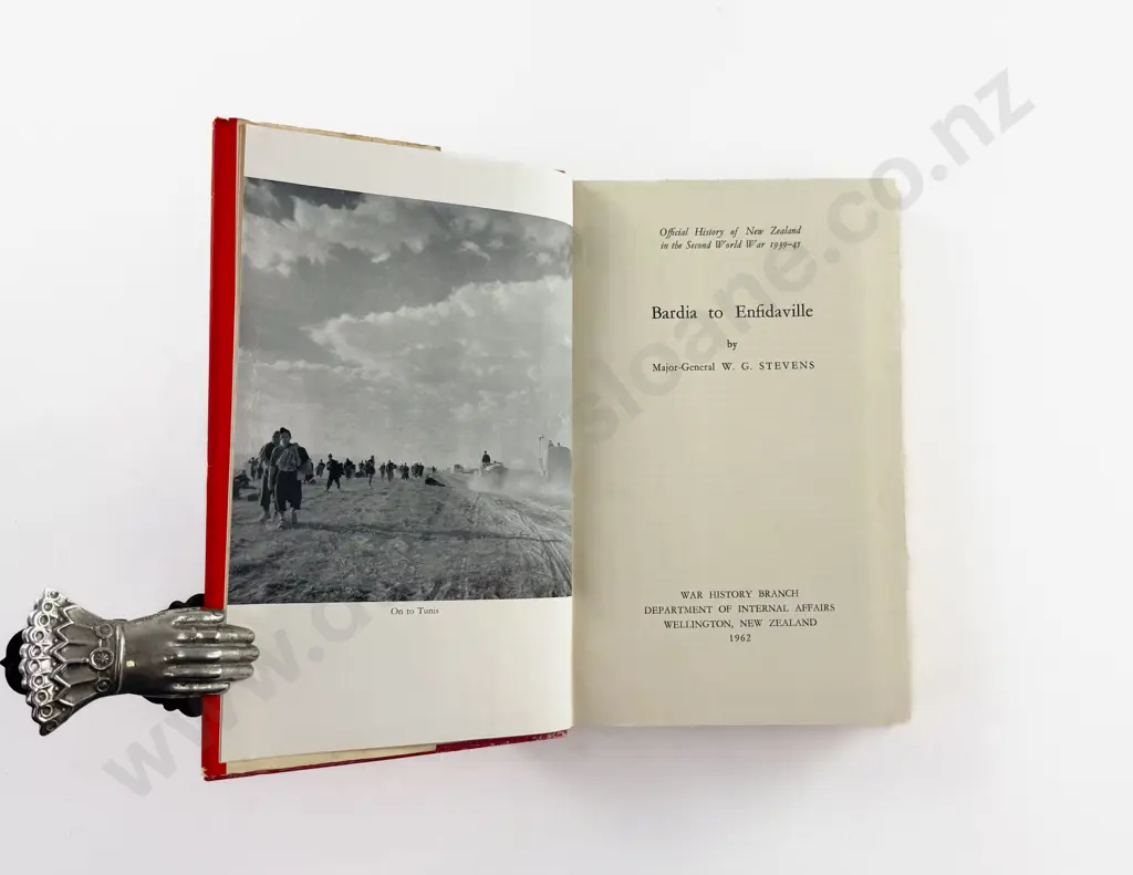 Stevens Major-General W G - Bardia to Enfidaville Image 1++