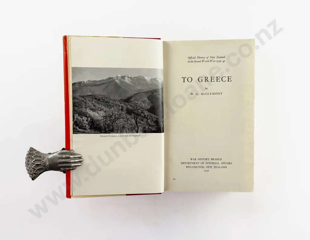 McClymont W G - To Greece Image 1++