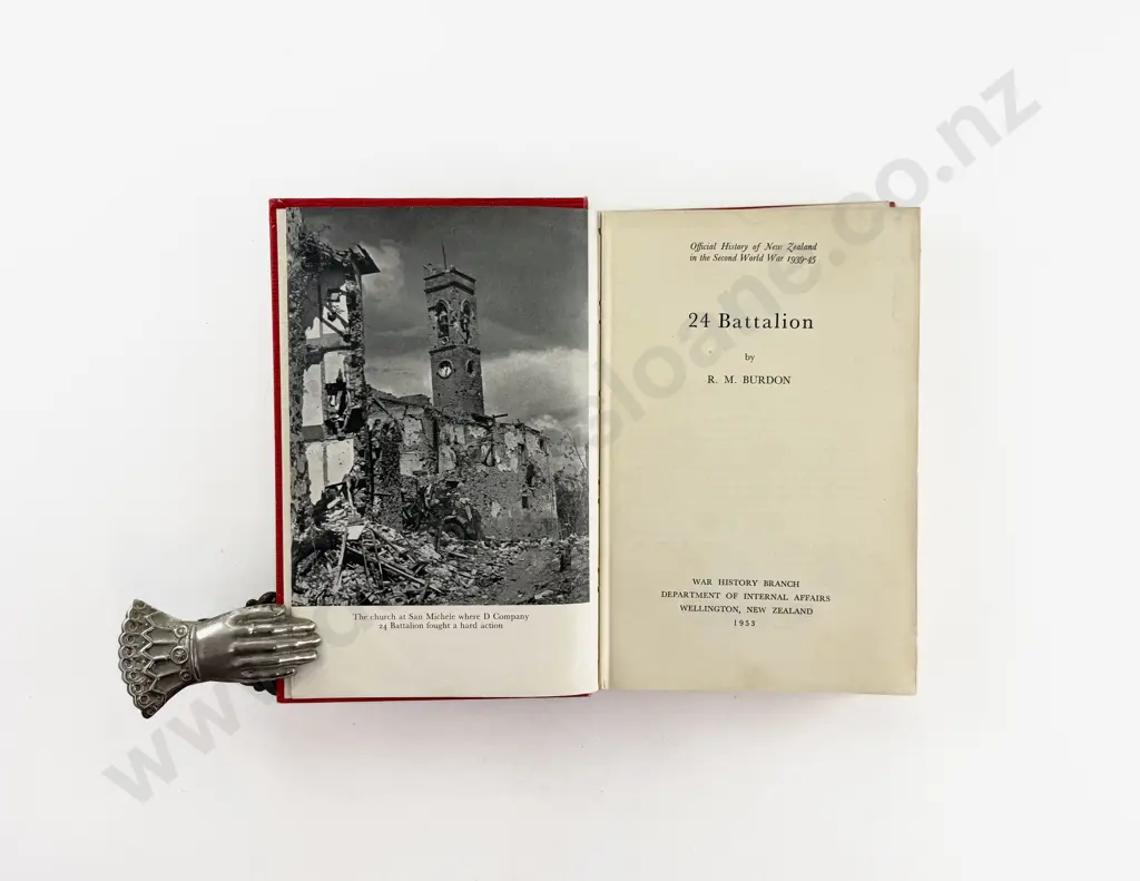 Burdon, R. M., 24 Battalion Image 1++