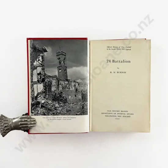 Burdon, R. M., 24 Battalion