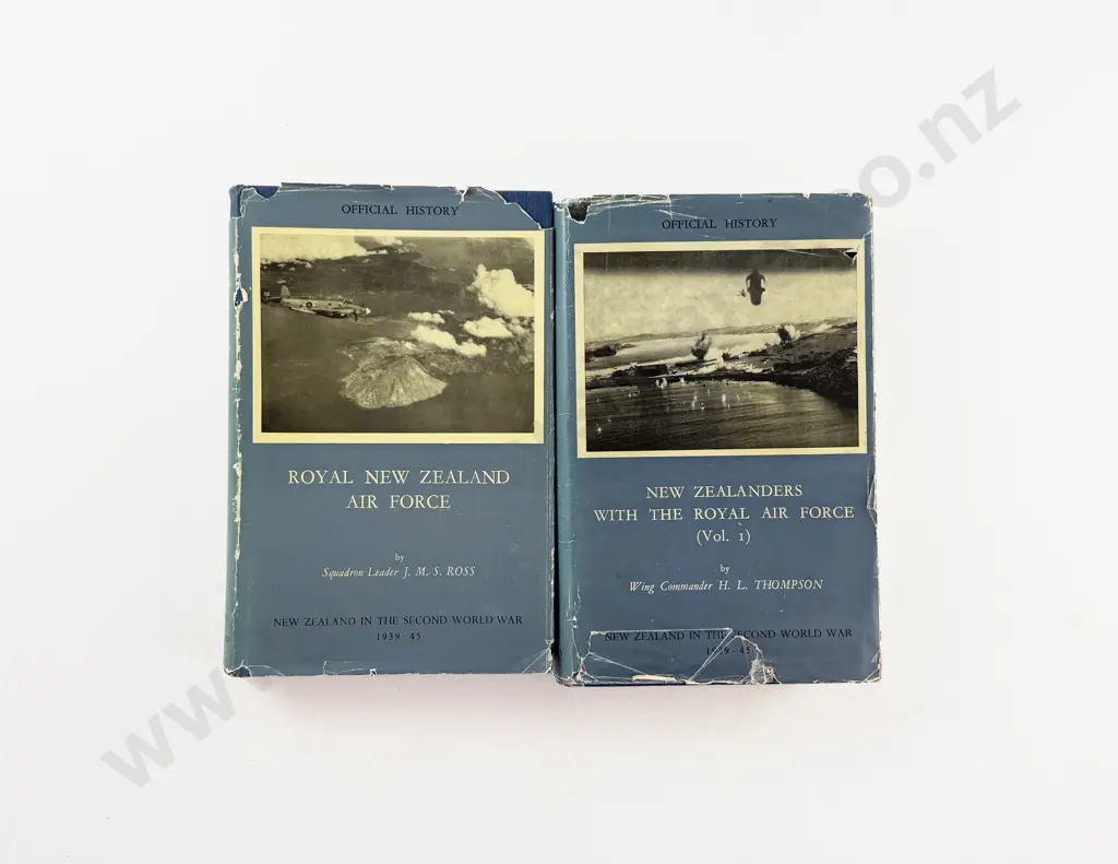 2 Volumes On The Royal New Zealand Air Force Image 1++
