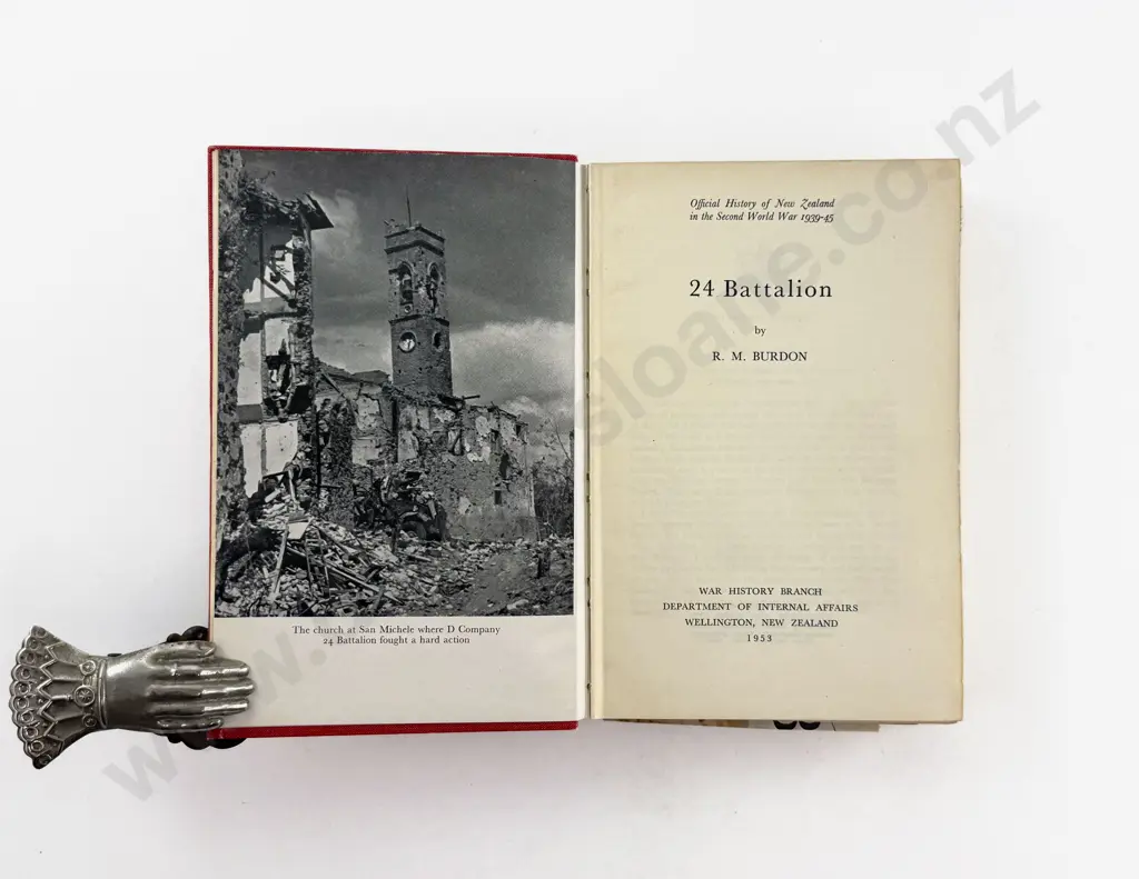 Burdon R M - 24 Battalion Image 1++