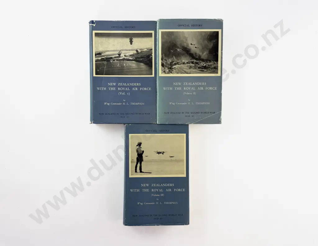 Thompson Wing Commander H L - New Zealanders with the Royal Air Force (3 Vols) Image 1++