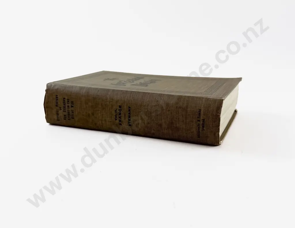 Stewart Col H - The New Zealand Division 1916-1919 Image 1++