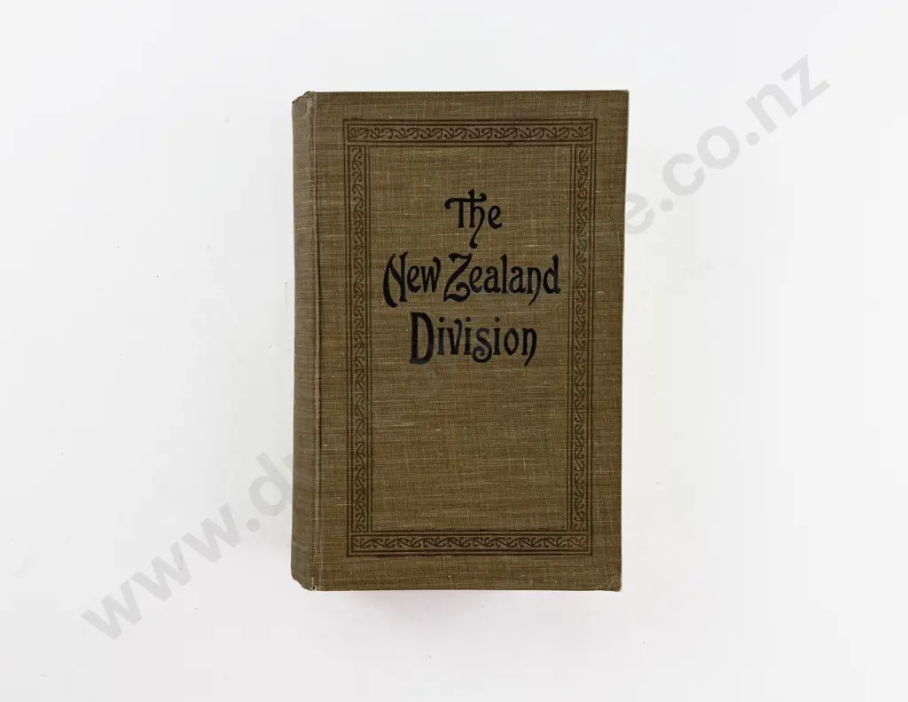 Stewart Col H - The New Zealand Division 1916-1919 Image 1++