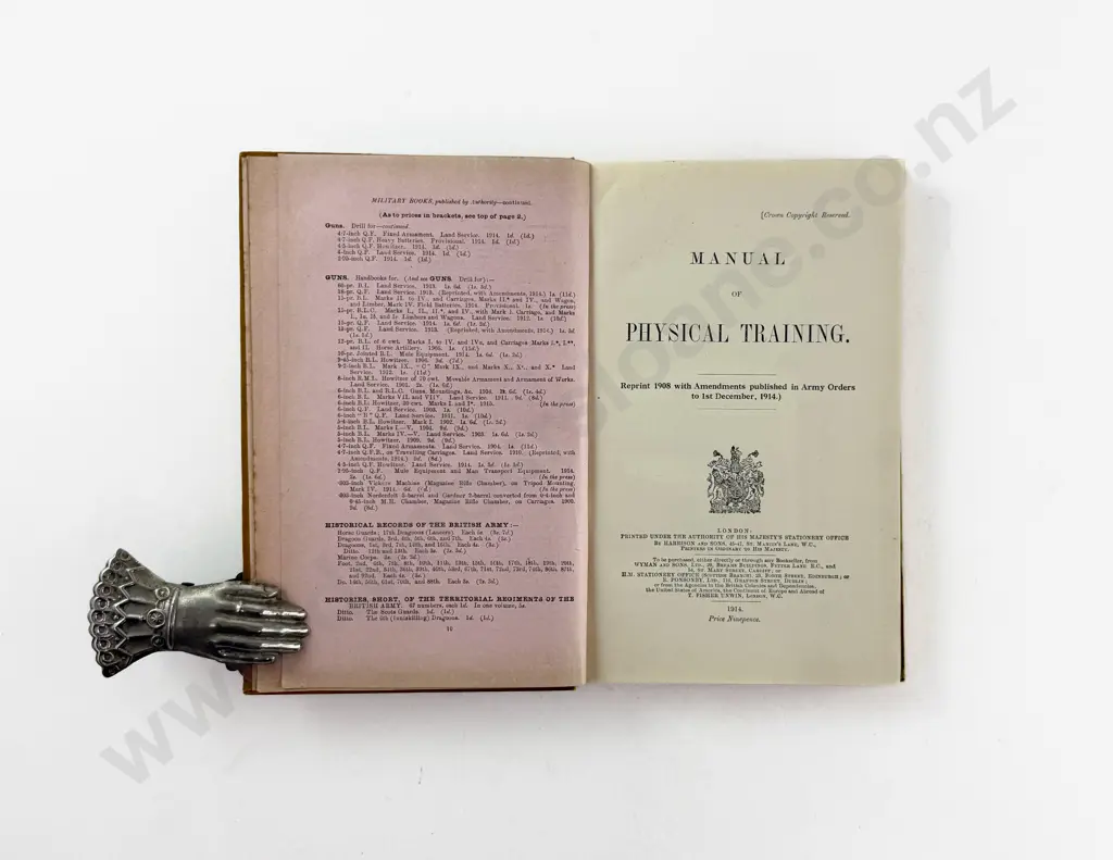 (-) Manual of Physical Training Image 1++