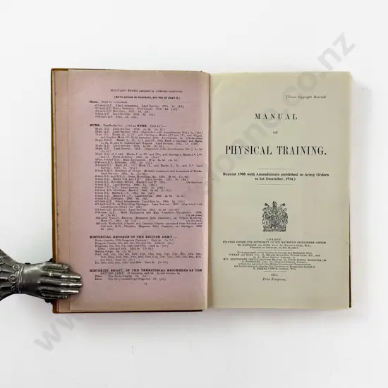 (-) Manual of Physical Training