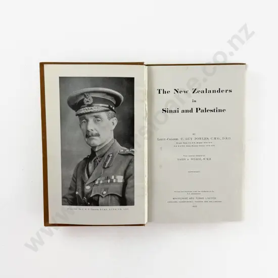 Powles Lieut-Colonel C Guy - The New Zealanders in Sinai and Palestine