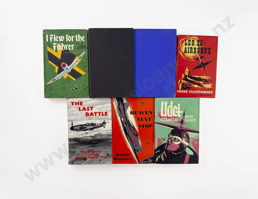 7 Books On WWII British & German War In The Air Image 1++