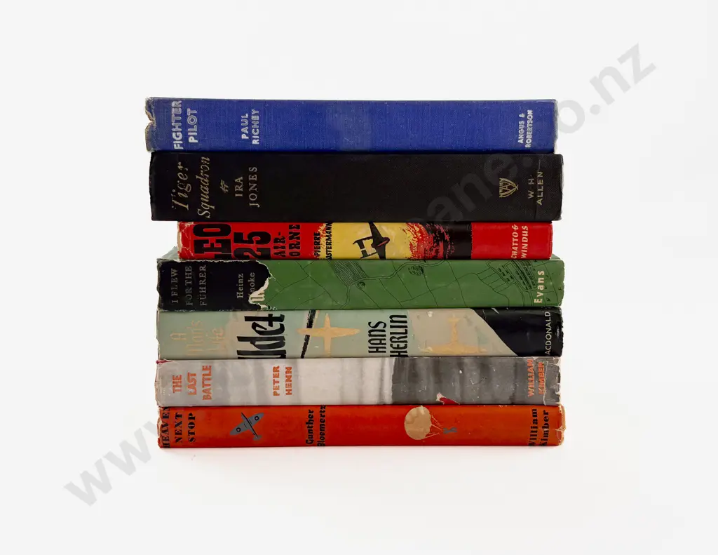 7 Books On WWII British & German War In The Air Image 1++