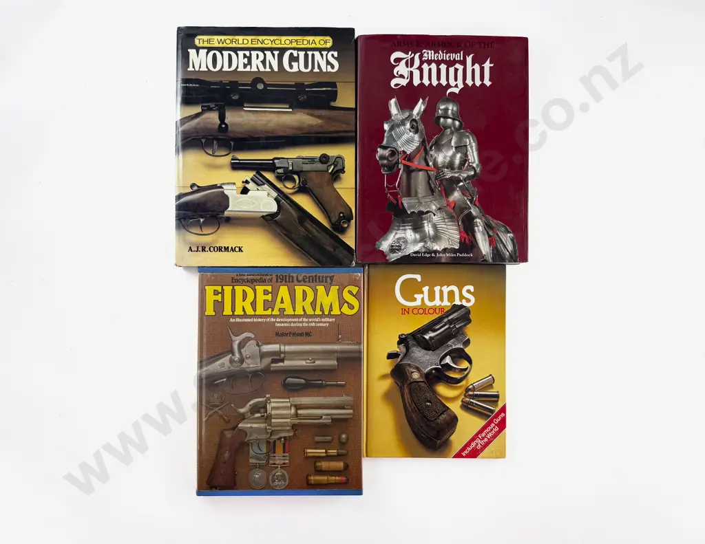 4 Large Volumes On Firearms & Armour Image 1++