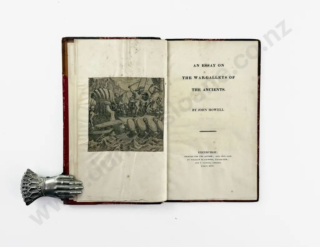 Howell John - An Essay On The War-Galleys Of The Ancients Image 1++