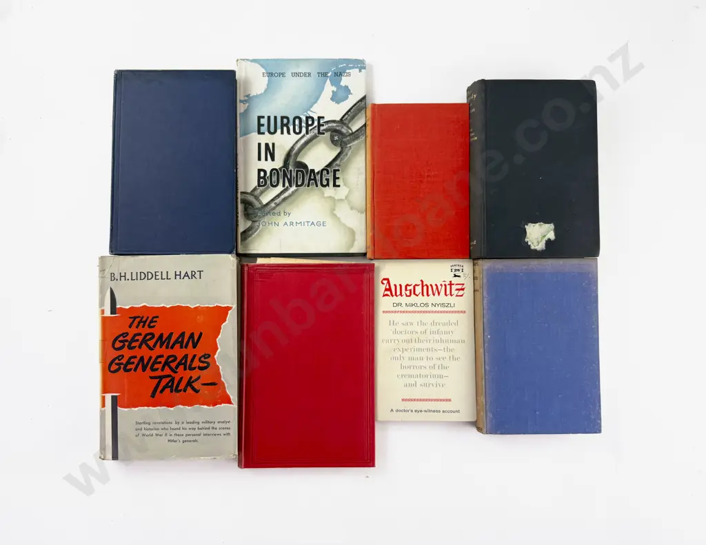 8 WWII German Related Volumes Image 1++