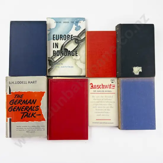 8 WWII German Related Volumes