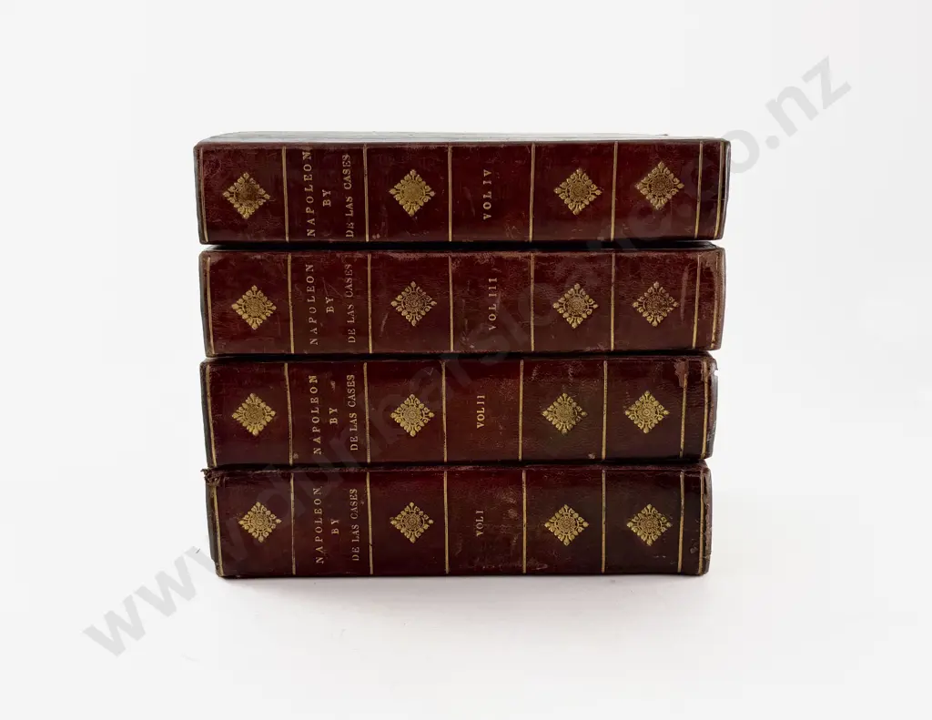 The Count De Las Cases - Journal of the Private Life and Conversations of the Emperor Napoleon At Saint Helena (4 Vols) Image 1++