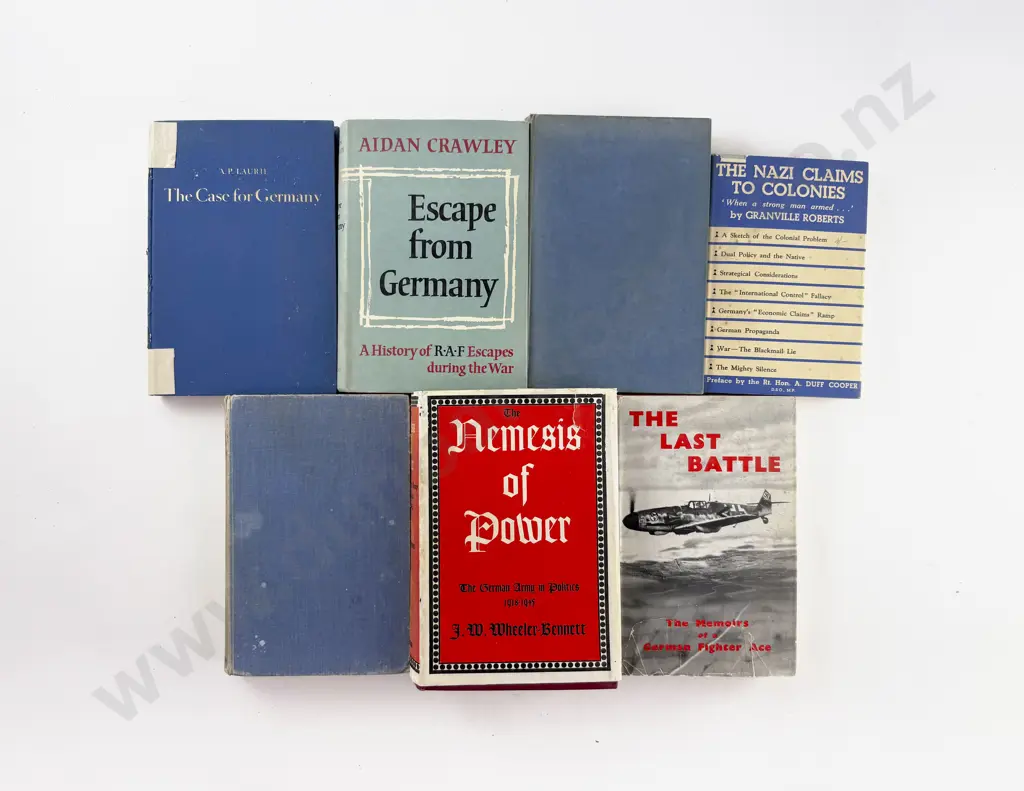 7 WWII German Related Volumes Image 1++
