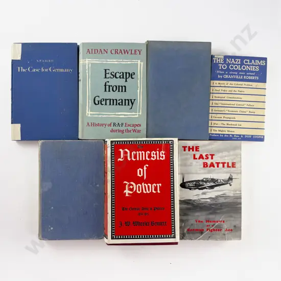 7 WWII German Related Volumes