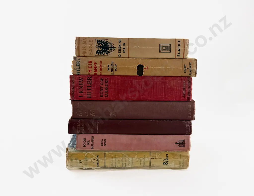 7 WWII German Related Volumes Image 1++
