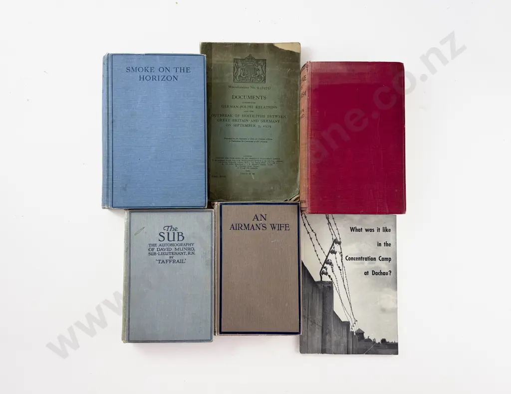 6 Various WWI & II Related Volumes Image 1++