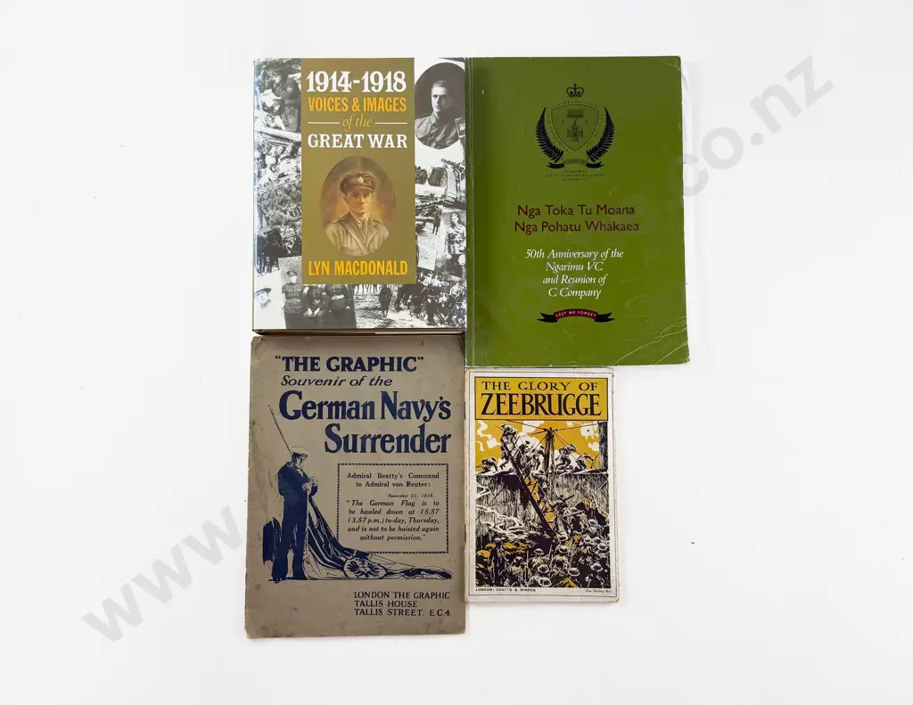 4 Various WWI & II Related Volumes Image 1++