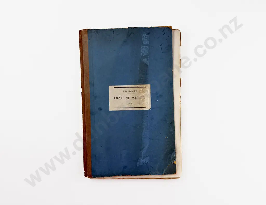 (-) Fac-Similes of the Declaration Of Independence and the Treaty Of Waitangi Image 1++