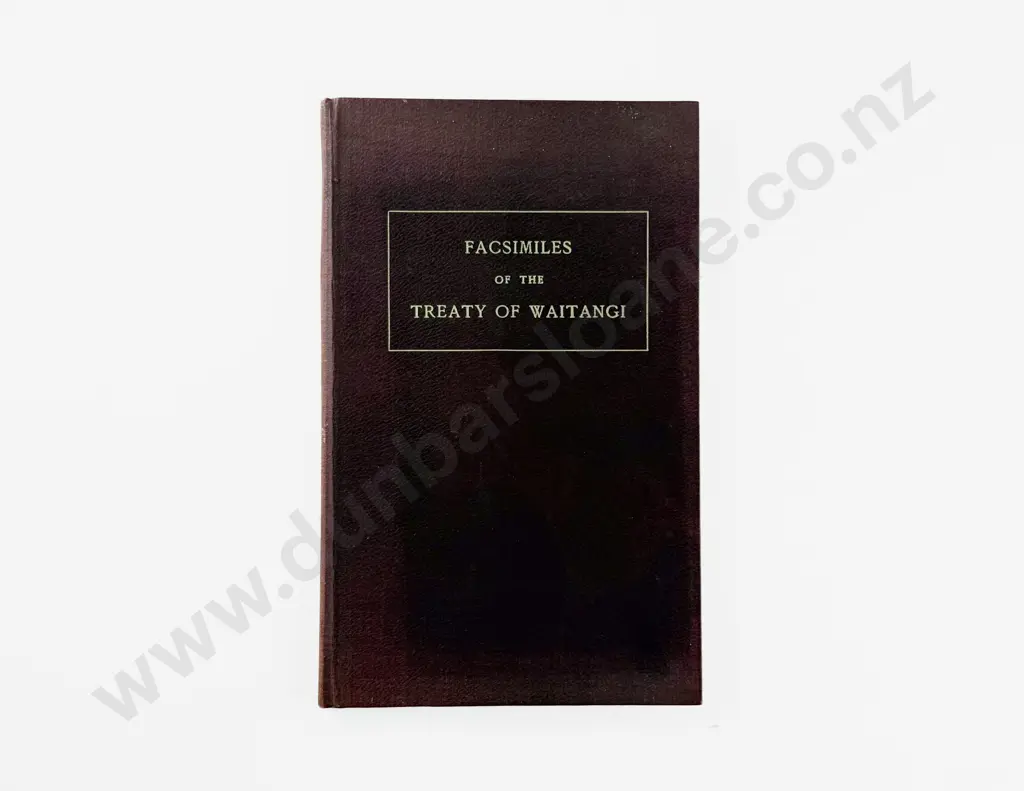 (-) Facsimiles of the Declaration of Independence and the Treaty Of Waitangi Image 1++