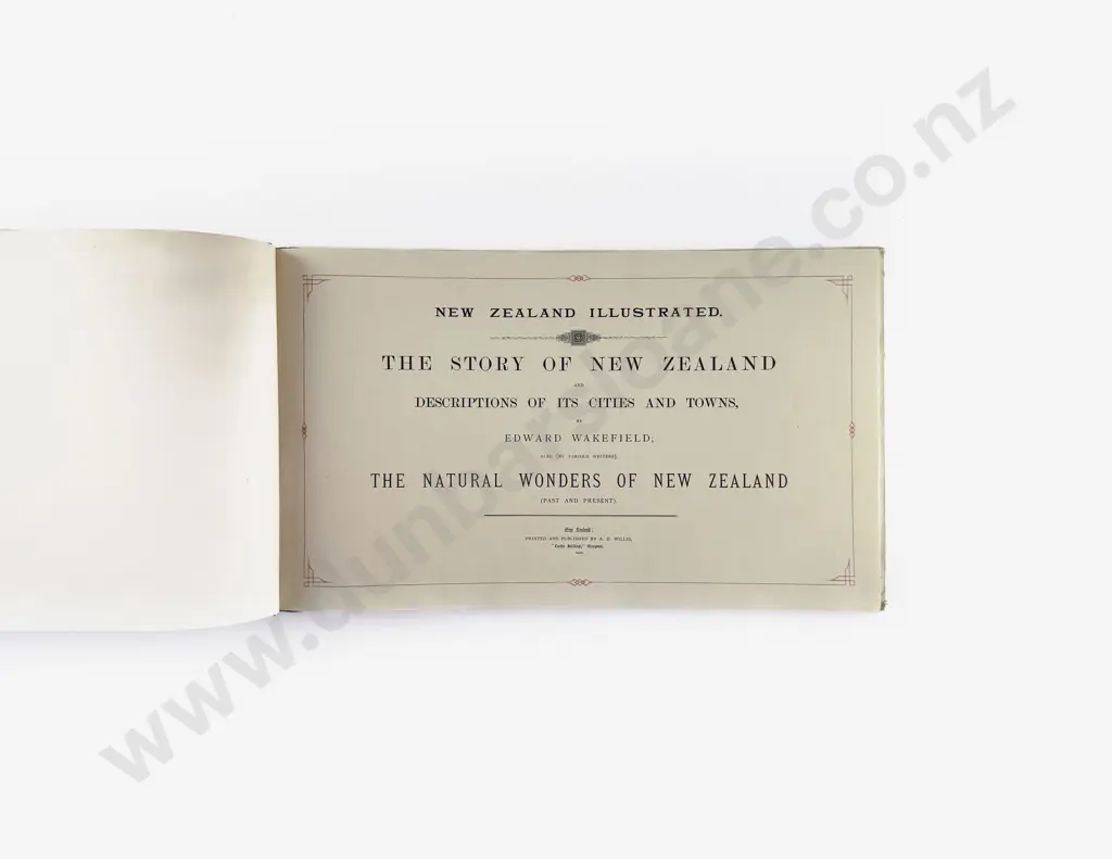 Wakefield Edward - New Zealand Illustrated Image 1++
