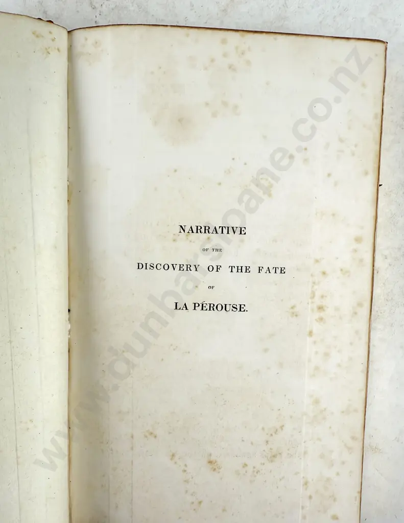 Dillon Chevalier Capt P - Narrative and Succesful Result of a Voyage In The South Seas (2 Vols) Image 1++