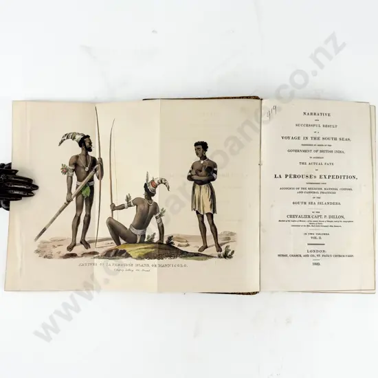Dillon Chevalier Capt P - Narrative and Succesful Result of a Voyage In The South Seas (2 Vols)