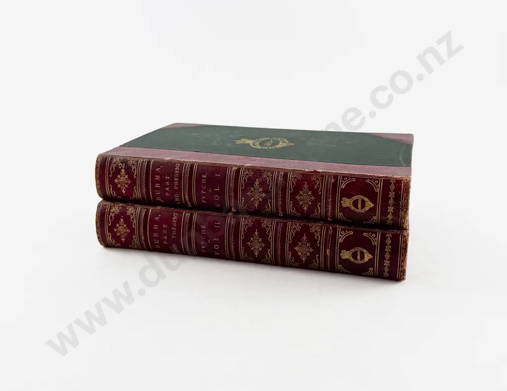 Fytche Lieut-Gen Albert - Burma Past And Present (2 Volumes) Image 1++