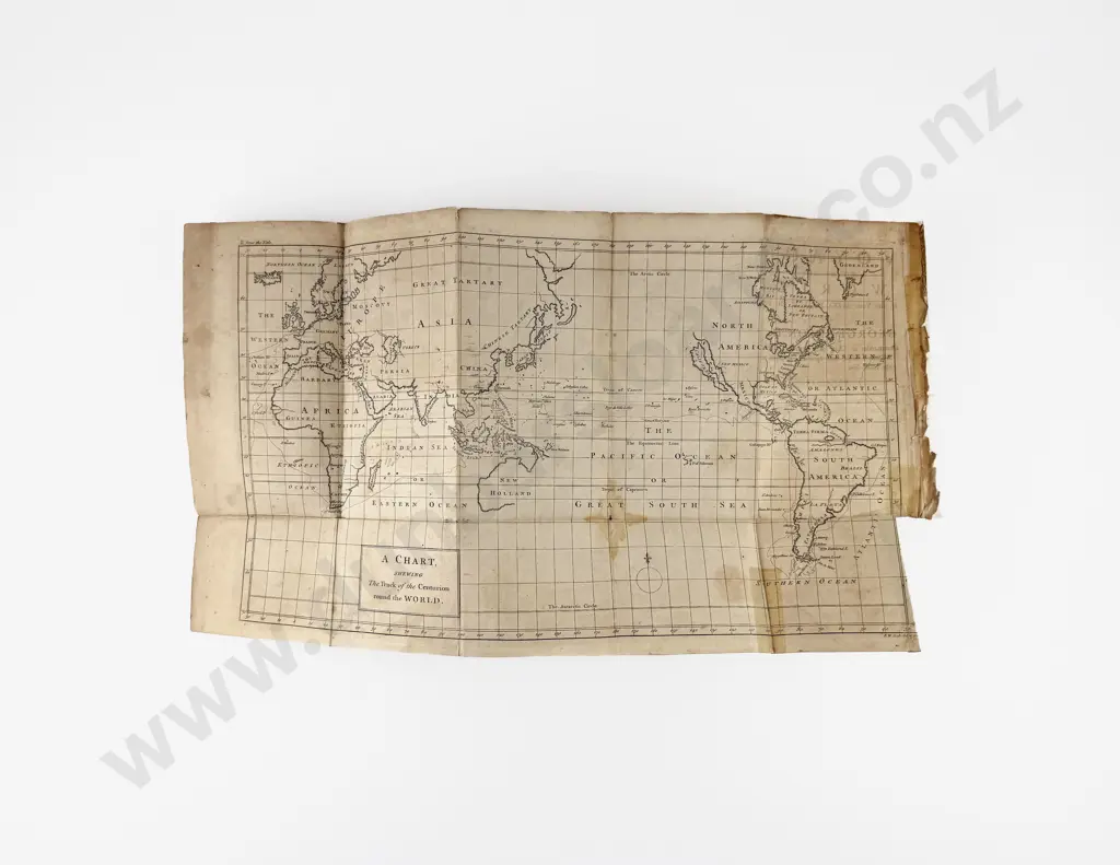 Anson George - A Voyage Round The World In the Years MDCCXL I II III IV Image 1++