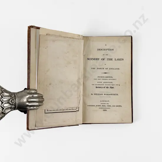 Wordsworth William -  Description of the Scenery Of The Lakes in The North Of England