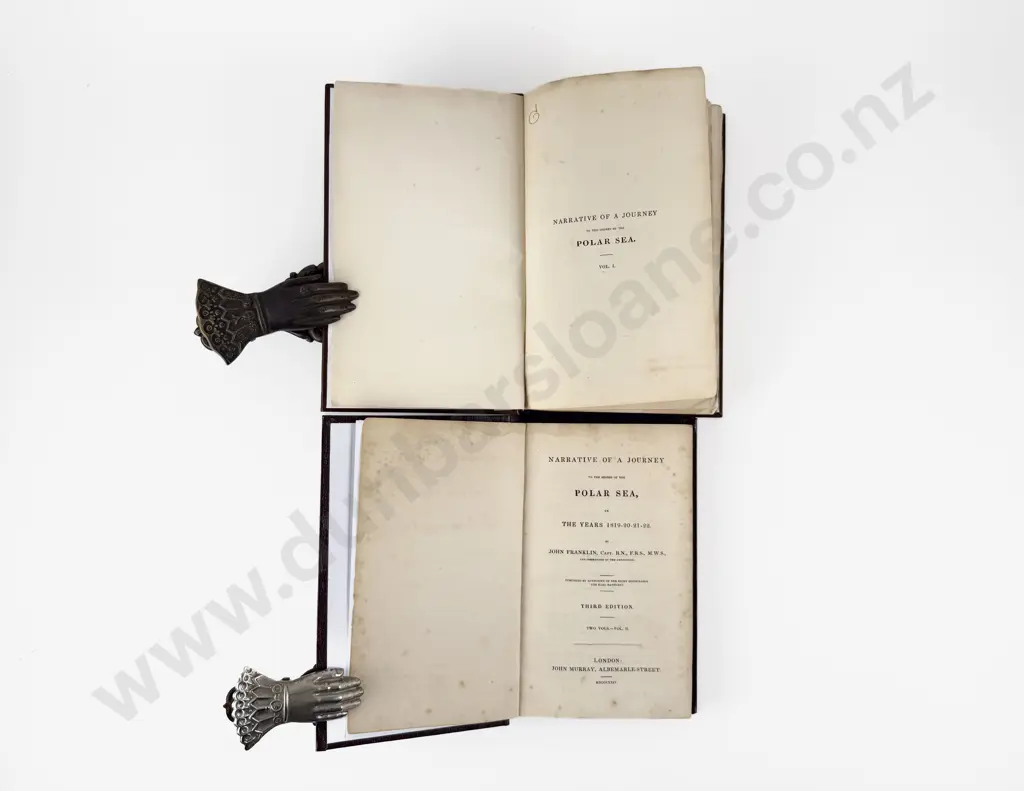 Franklin John - Narrative of a Journey to the Shores of the Polar Sea in the Years 1819 -20-21-22 (2 Volumes) Image 1++