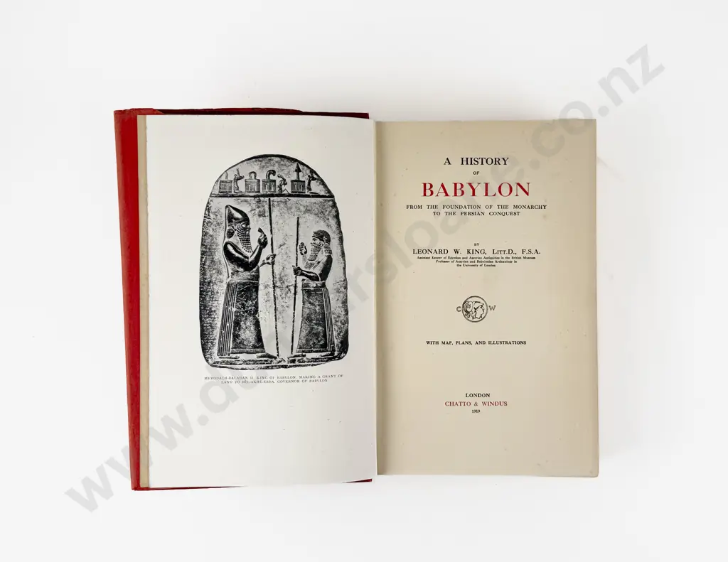 King Leonard W - A History of Babylon Image 1++