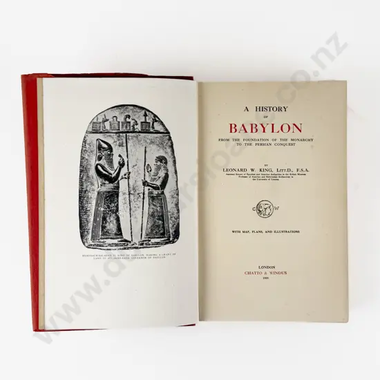 King Leonard W - A History of Babylon