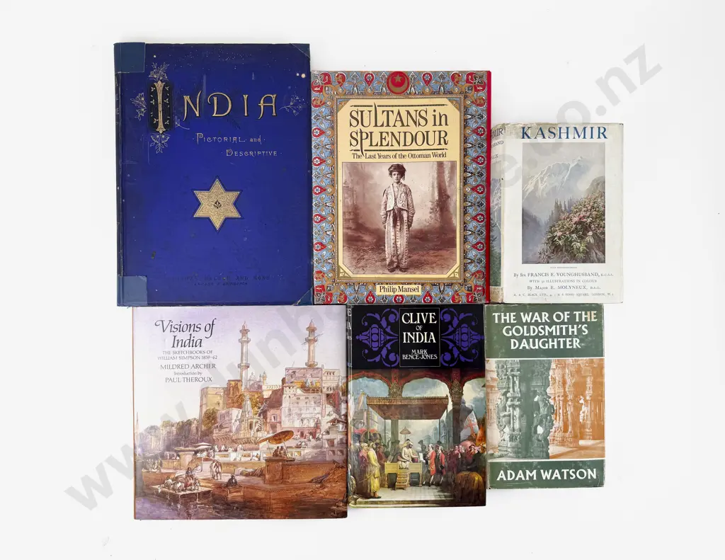 6 Vintage & Modern Books On India Image 1++