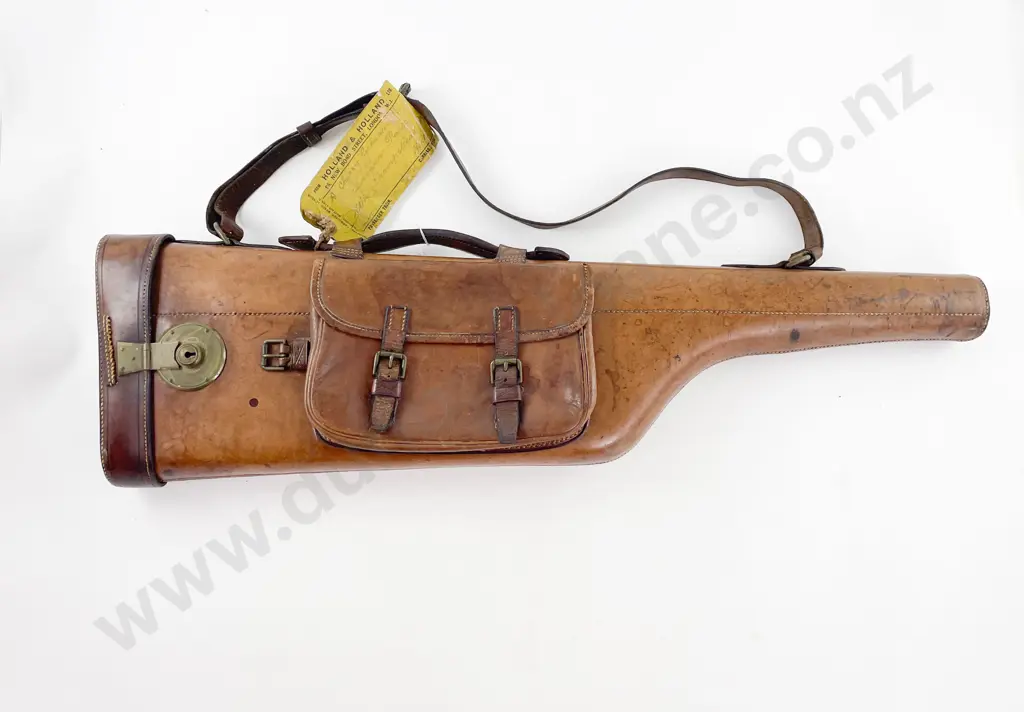 A Rare Apsley Cherry-Garrard (1886-1959) Personal "Leg O Mutton Gun Case Image 1++