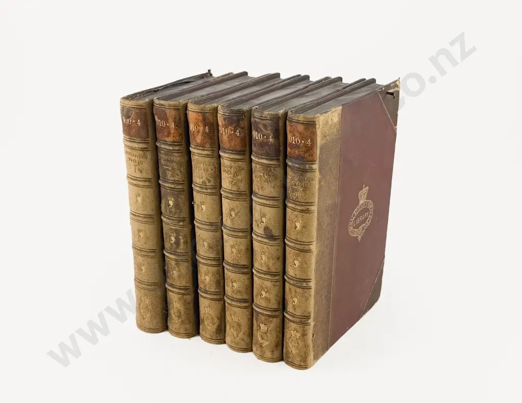 Vancouver, Captain John, A Voyage Of Discovery To The North Pacific Ocean And Round The World, (6 Vols, 1801) Image 1++