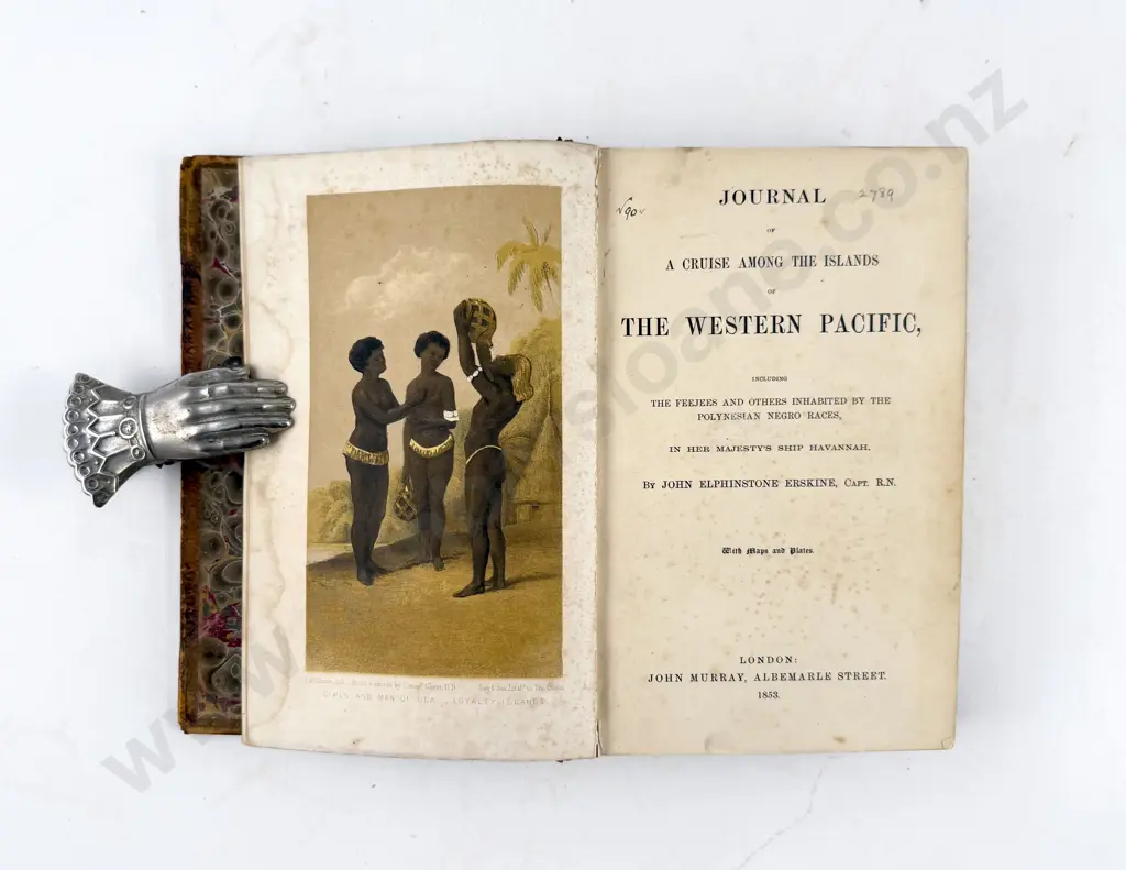 Erskine John Elphinstone - Journal Of A Cruise Among The Islands Of The Western Pacific Image 1++