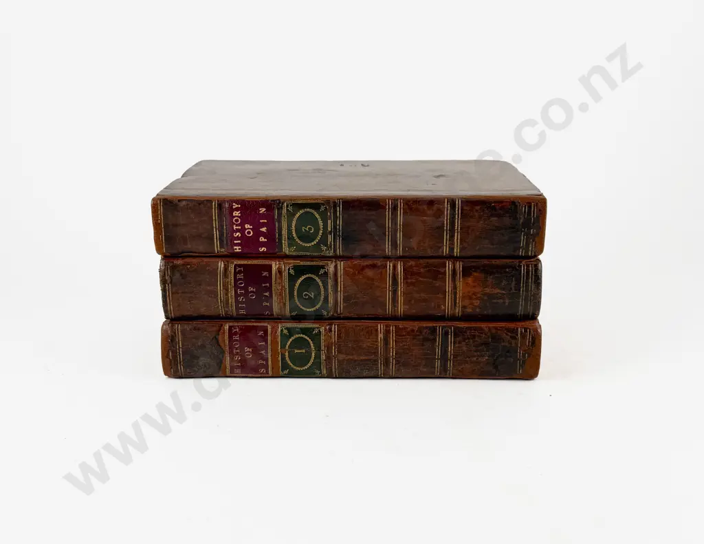 Hereford John Ann Charles - The History Of Spain (3 Volumes) Image 1++