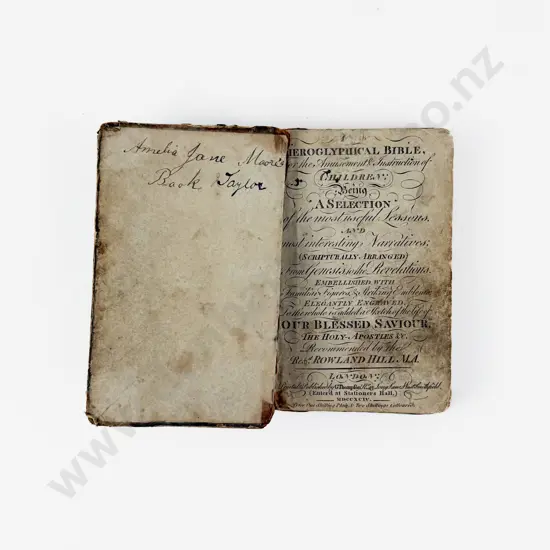 Hill Rev Rowland - Hieroglyphical Bible