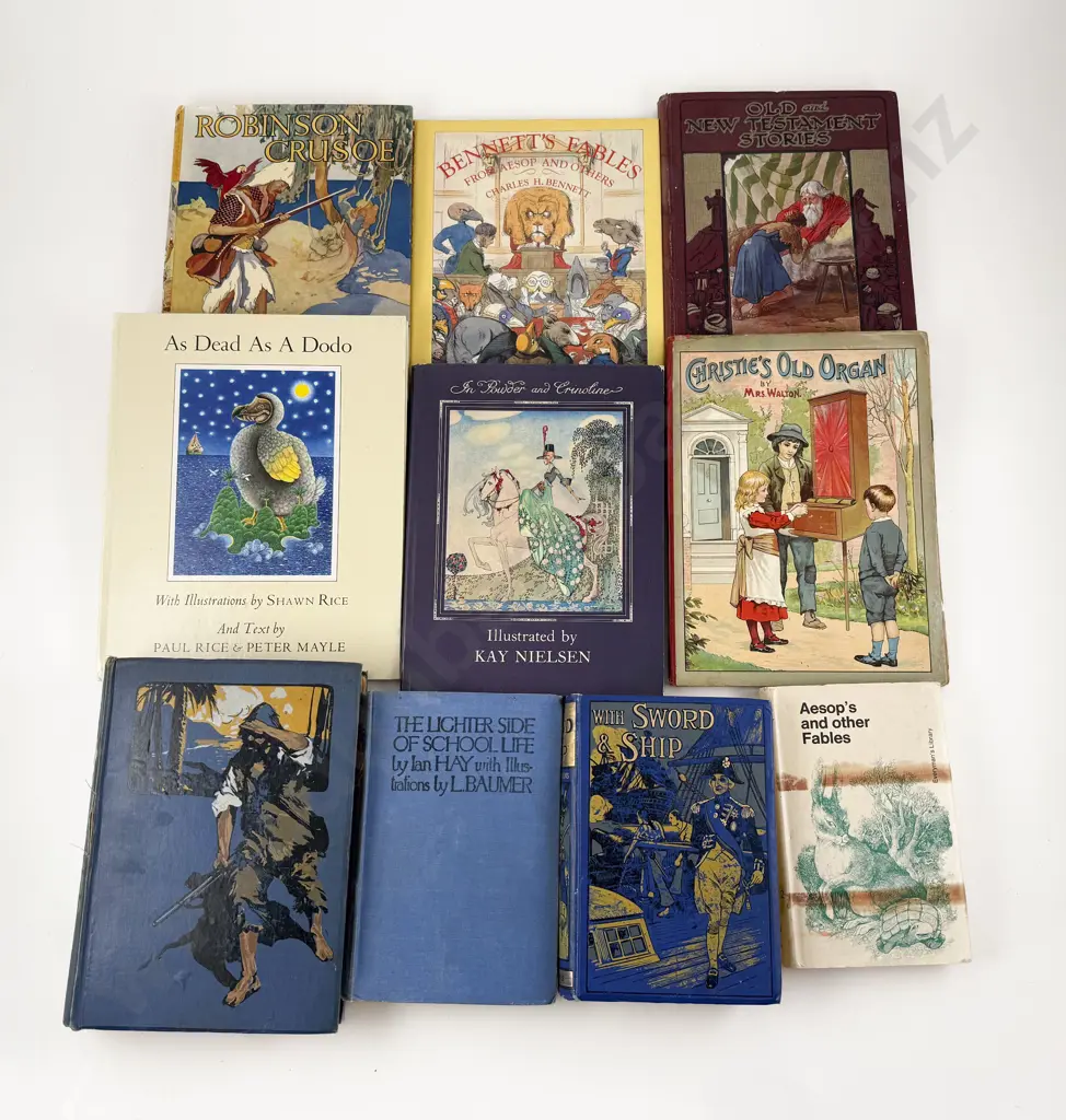 Box Of Vintage Childrens Books Image 1++