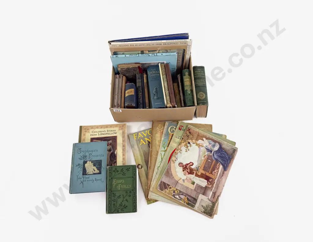Box Of Vintage Childrens Books Image 1++