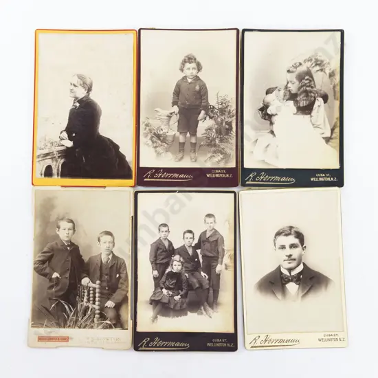 An Album Of 49 Victorian/Edwardian Cabinet Cards & 2 Early Tin Types