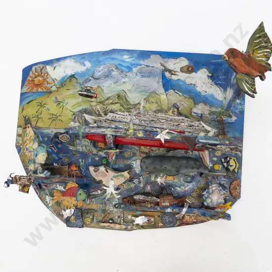 Robert Rapson Hanging Mixed Media Artwork