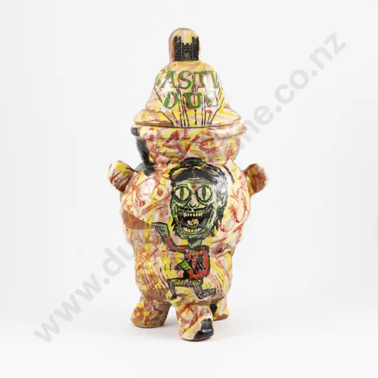 Andy Kingston 'Thriller Night!' Lidded Pot