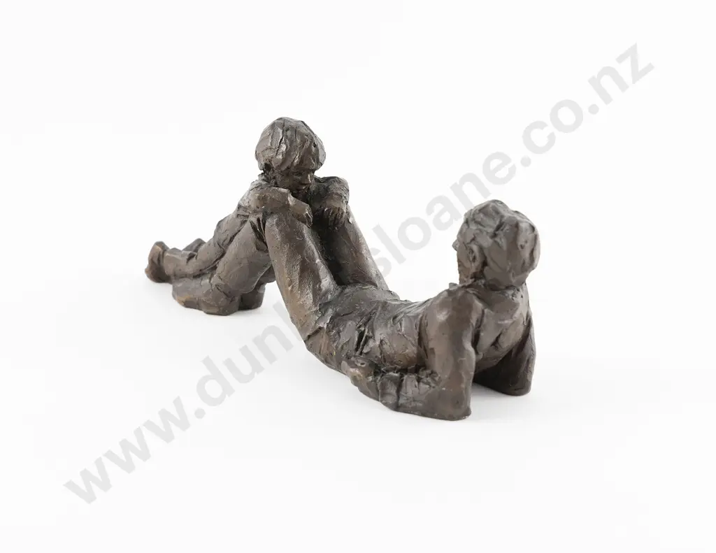 Ken Kendall Figure of a Man and Child Image 1++